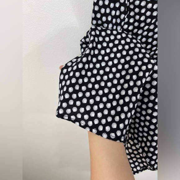 Old Navy Women's Seashell Summer Polka Dot Dress Cotton Beach Size S - Picture 5 of 12